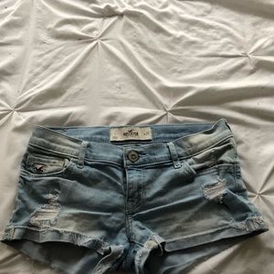 Hollister jean shorts